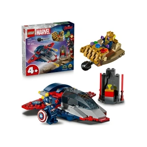 Lego® ǀ Marvel Kaptan Amerika, Thanosa Karşı 76319 – 4 Yaş & Üzeri Çocuklar Için Minifigür Içeren Oyuncak Yapım Seti (107 Parça)