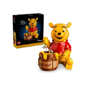LEGO ® ǀ Disney Ayı Winnie 43300 - Yetişkinler için Bal Küpü ve Minifigür İçeren Yaratıcı Dekoratif Model Yapım Seti (1399 Parça)
