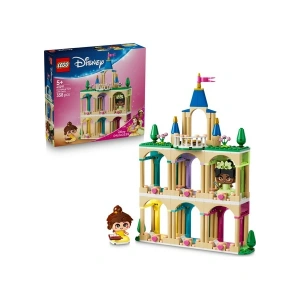 LEGO® ǀ Disney Princess Şato ile Mini Belle ve Tiana 43291 - 5 Yaş ve Üzeri Çocuklar için Yaratıcı Oyuncak Yapım Seti (358 Parça)