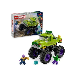 ® ǀ Marvel Hulk Kamyonu, Thanosa Karşı 76312 - 7+ Yaş Çocuklar için Minifigür İçeren Yaratıcı Oyuncak Yapım Seti (229 Parça)