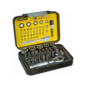 Stanley 1-13-906 Fatmax 39lu ¼ Bits + Lokma Seti Manyetik Tutucu