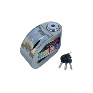 6Mm Gri Alarmlı Disk Kilidi