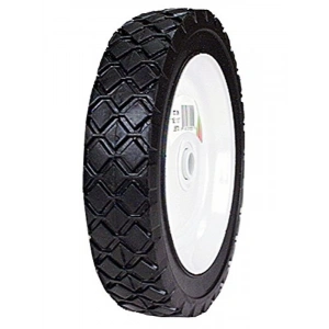 7 inç x 1,50 inç Çelik Tekerlek, 1/2 inç Delikli, Elmas Yüzey