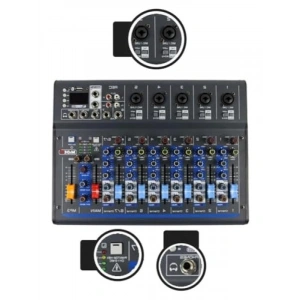 7 Kanal Ses Mikseri ile Kayıt ve Efekt Uygulama