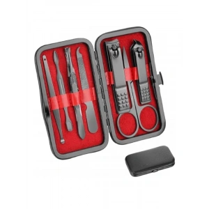 7 Parça Profesyonel Manikür ve Pedikür Seti, Çelik