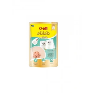 70 gr Yavru Kedi Mus, Somon Soslu Keçi Sütü ile