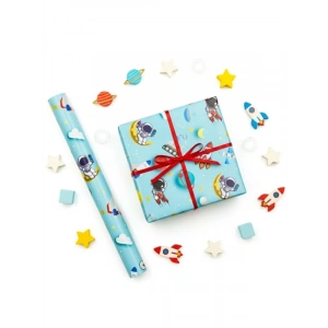 70x100 cm Çocuklara Özel Premium Hediye Paketleme Kağıdı - 2li Set