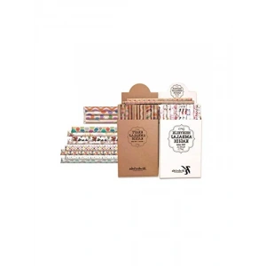 70x100 cm Kraft Desenli Ambalaj Kağıdı, Kaliteli Malzeme