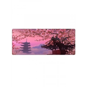 70x30 cm Pembe Renkli Büyük Oyuncu Mouse Pad, 3mm Kalınlık
