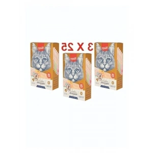 75 Adet Karışık Kedi Sıvı Ödül