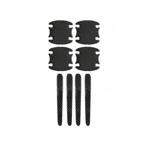 8 Adet Araç Kapı Ayna Çizik ve Darbe Önleyici Koruma Seti, Şeffaf