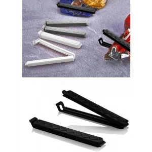 8 Adet Renkli Poşet Klipsi - Ambalaj Kapatma