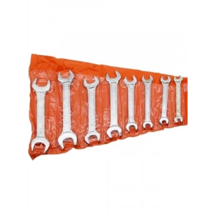 8 Parça Çift Taraflı Anahtar Seti 6-22MM, Taşınabilir Araç Tamir Seti