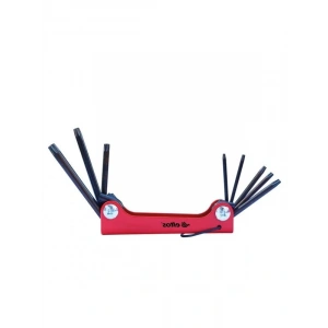 8 Parça Katlanabilir Çakı ve Alyan Seti, Korozyon Dirençli Çelikten