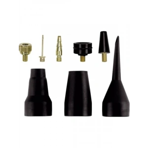 8 Parça Kompresör Aksesuar Seti - Metal Top İğnesi ve Adaptörler Dahil