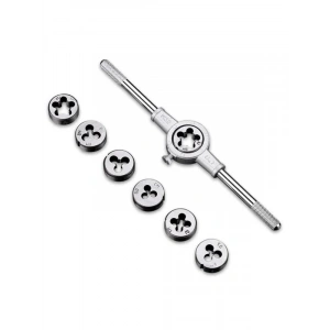 8 Parça Pafta Seti - M3 - M12 Boyutları