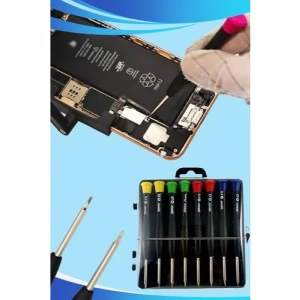 8 Parça Renkli Saatçi ve Telefoncu Tornavida Seti