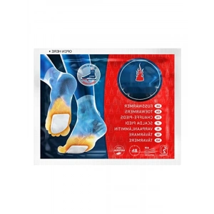 8 Saat Süreli Doğal Yapışkanlı Ayak Isıtıcı - 5 Çift