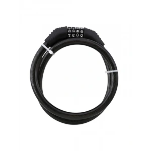 80 cm Çelik Hırsız Önleme Bisiklet Halat Zincir Kilidi - 12 mm Çap