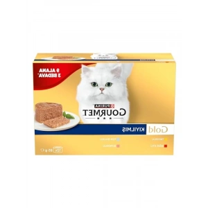 85 gr Kıyılmış Tavuk Etli Yaş Kedi Maması, Multipack 12 Al 9 Öde