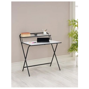 85x55x74 cm Ölçüsünde Katlanır Beyaz Çalışma Masası, Pratik Tasarım