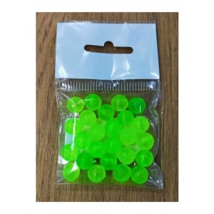 8mm Boyutunda 25 Adet Silikon Boncuk, El Yapımı Projeler İçin