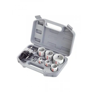 9 Parçalı HSS Bimetal Delik Testeresi Seti (20-68 mm, Matkap Aksesuarı)