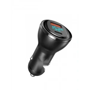 95W Güçlü Araç Çakmak Şarjı - 1xType-C ve 1xUSB Girişi