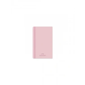 9x14 80 Yaprak Çizgili Ciltli Premier Defter - Pembe
