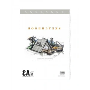 A3 Boyutunda Marker Sketchbook - Yüksek Kalite Kağıt