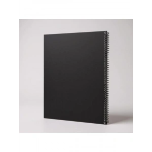 A4 Boyut Çizgisiz Spiralli Not Defteri, 60 Yaprak, Ivory Kağıt