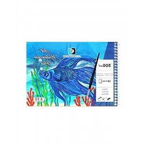 A4 Boyutunda 300 Gr Art Spiralli Sulu Boya Defteri