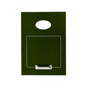 A4 Çizgisiz Klasik Not Defteri - 50 Yaprak, Yeşil Karton Kapak