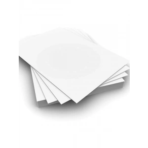 A4 Ebatında 100 Adet Mat Kuşe Kağıt, 200 Gr.