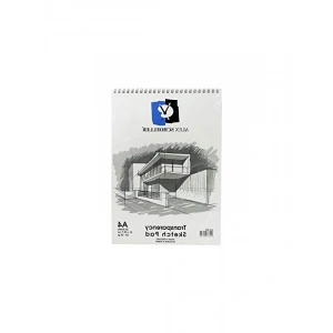 A4 Ebatında Spiral Eskiz Blok, 50 Yaprak