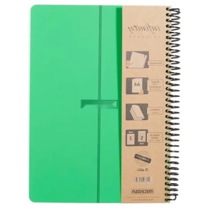 A4 Spiralli Defter - 210 Yaprak, 7 Konulu (5 Kareli, 2 Çizgili)