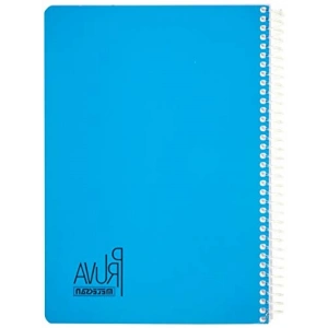 A4 Spiralli Karton Kapaklı Defter - 144 Yaprak - Kareli