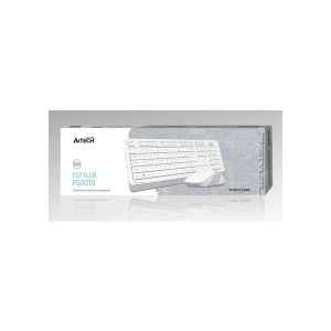A4 Tech Fg1010 2.4G Beyaz Q Fn-Mm Klv+Optik Mouse Set
