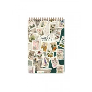 A5 Boyutunda 18 Yaprak Pul Etiket Defteri, 288 Adet Set