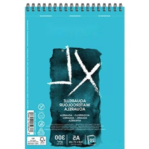 A5 Boyutunda 300G Suluboya Bloğu - 20 Sayfa