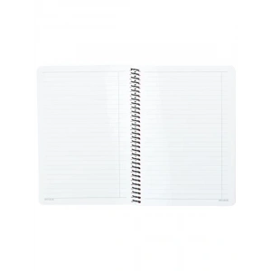 A5 Boyutunda 80 Yapraklı Çizgili Spiralli Defter