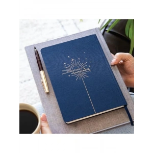 A5 Boyutunda Keten Süresiz Planlayıcı Ajanda, Lacivert