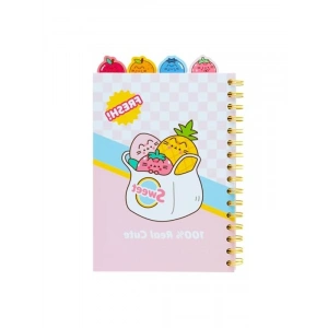 A5 Proje Defteri - 4 Bölmeli, Pusheen Temalı