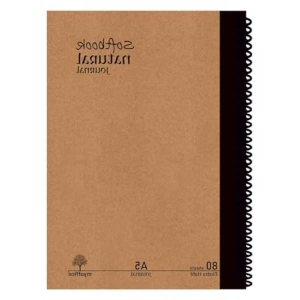 A5 Spiralli Defter, Sert Kapaklı, 80 Sayfa, Çizgili