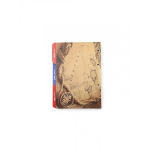 A5 Tarihsiz Kareli Blok, 4 Delikli Ajanda Yedeği 15x21 cm