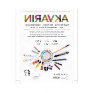 A5 Üst Spiral Suluboya Blok, 20 Yaprak