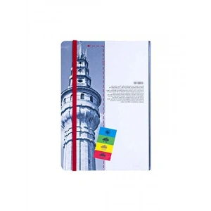 A6 Sert Kapak Çizgili Defter - 100 Yaprak