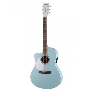 Açık Gözenekli Akustik Gitar - Gök Mavisi