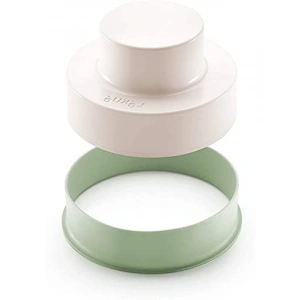 Açık Yeşil Silikon Burger Kalıbı (11x3,5 cm)