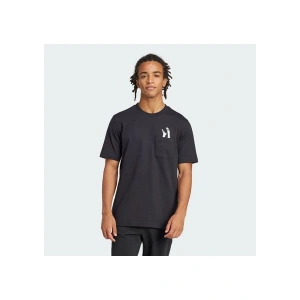 Adidas Sportswear JC5283 Lounge Slides Graphic Pocket Tee